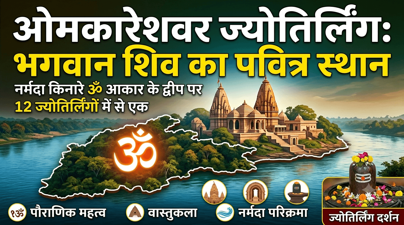 Omkareshwar Jyotirlinga (Omkareshwar Mandir) – History, Darshan, Timings, Parikrama, Puja & Complete Travel Guide